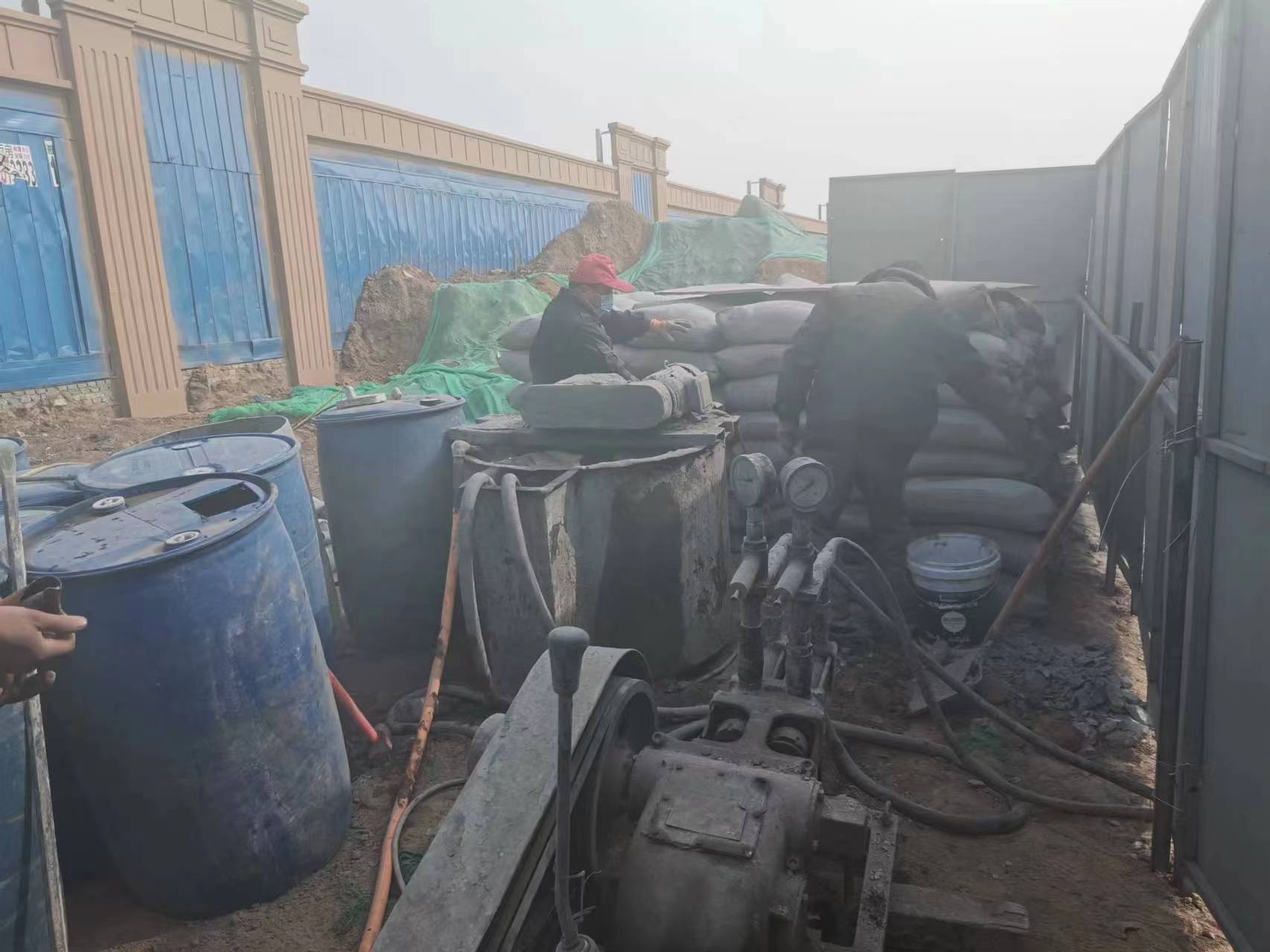 临渭地基沉降注浆加固